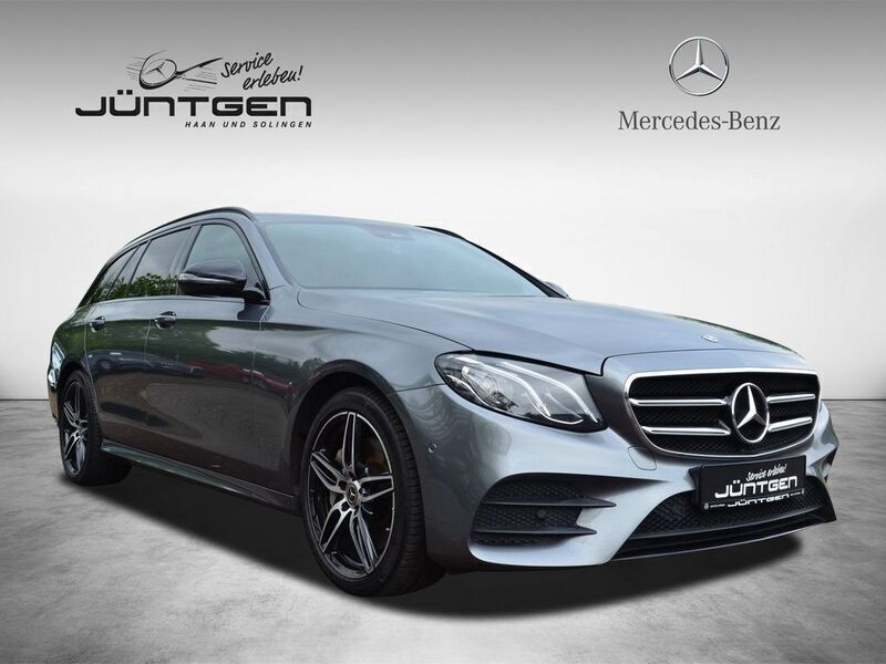 Selenitgrau Gebraucht 2019 Mercedes E400 AMG line Kombi | 30.888 € (Fairer Preis) - Bild 1/4