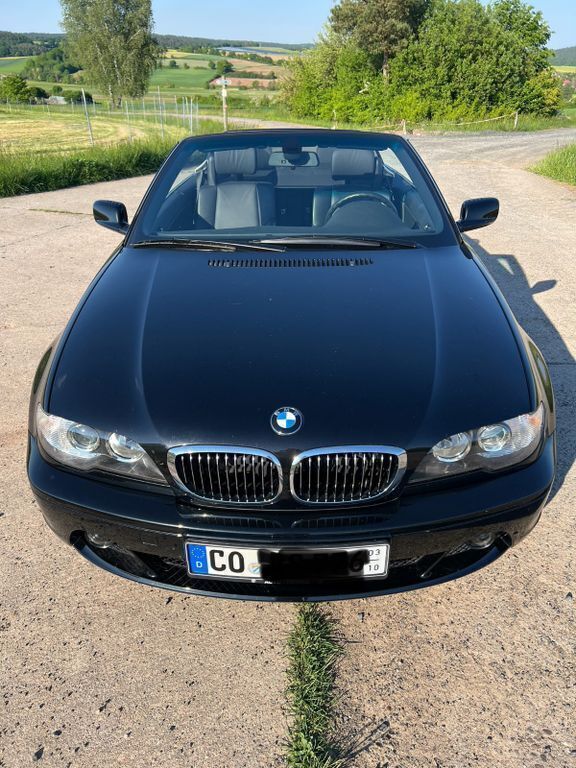 Gebraucht BMW 320 Cabriolet Comfort Edition 170 PS (125 kW) 2005 Schwarz Cabrio