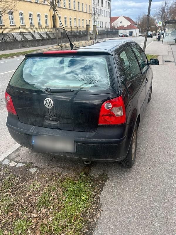 Gebraucht VW Polo 64 PS (47 kW) 2004 Schwarz Kleinwagen