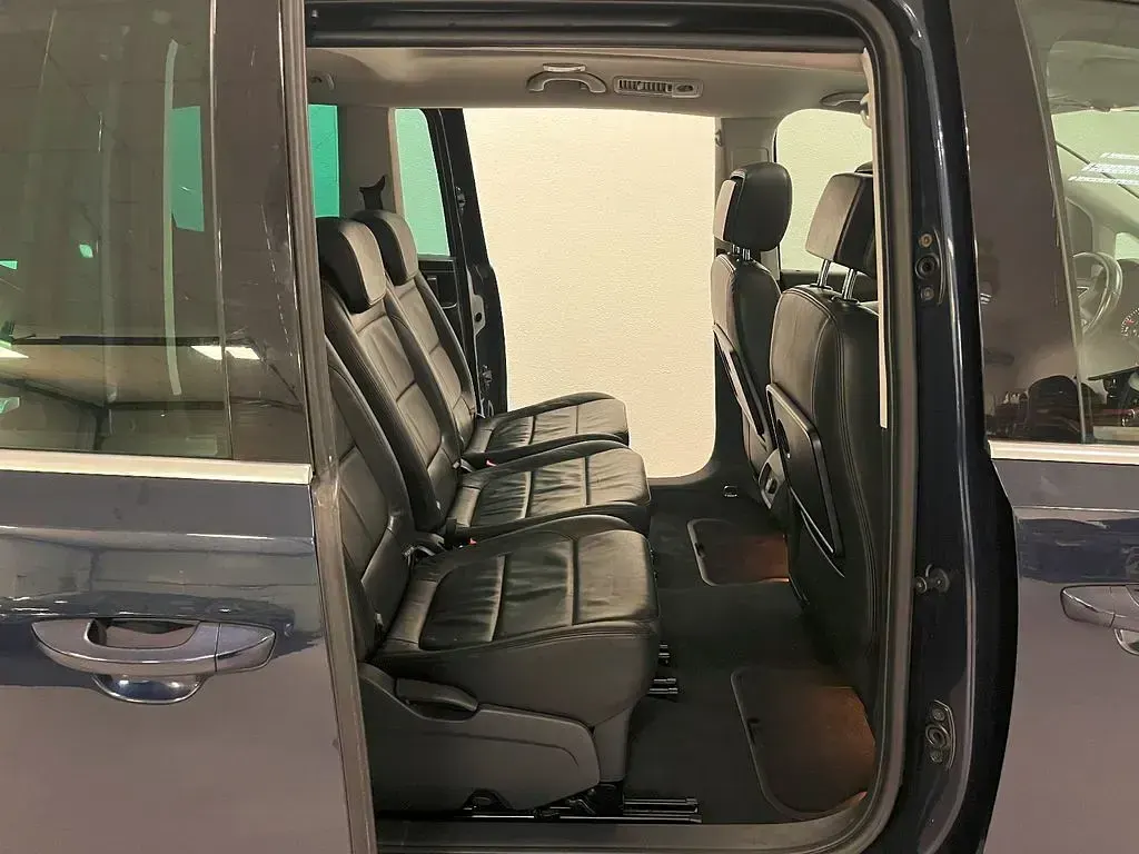 Gebraucht VW Sharan Highline 177 PS (130 kW) 2014 Blau Van / Kleinbus