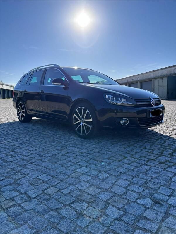 Schwarz Gebraucht 2013 VW Golf VI Highline Kombi | 6.999 € (Fairer Preis) - Bild 1/4