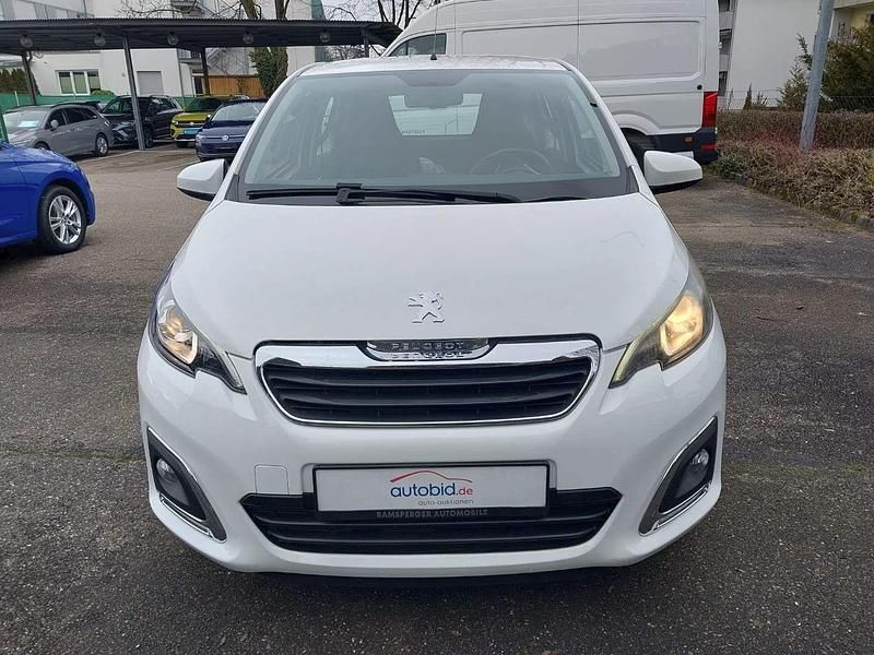 Gebraucht Peugeot 108 Allure 82 PS (60 kW) 2015 Weiß Kleinwagen