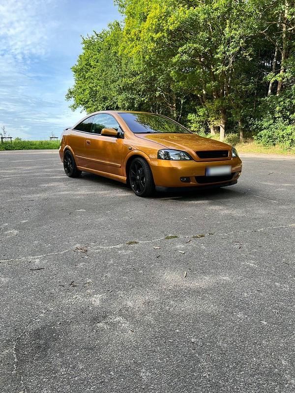 Gebraucht Opel Astra 125 PS (91 kW) 2002 Gelb Coupé