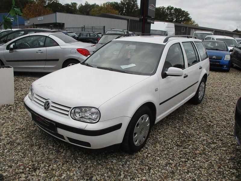 Weiß Gebraucht 2003 VW Golf IV Basis Kombi | 2.999 € (Fairer Preis) - Bild 1/4