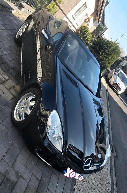 Gebraucht Mercedes SLK200 163 PS (119 kW) 2004 Schwarz Cabrio