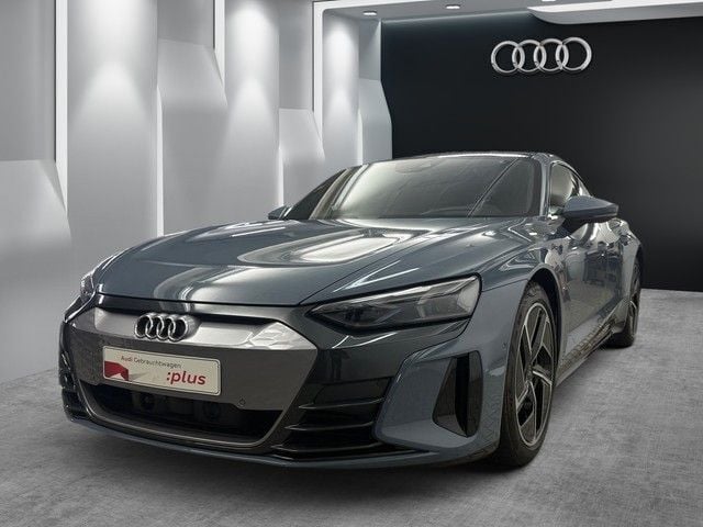 Kemoragrau metallic Gebraucht 2021 Audi e-tron GT quattro Ambiente Limousine | 57.500 € (Fairer Preis) - Bild 1/4