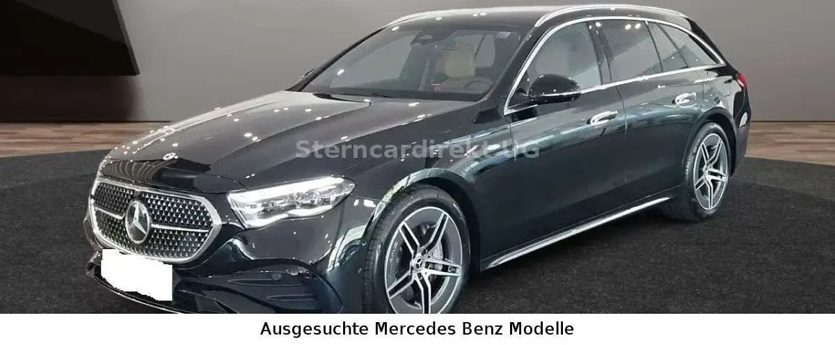 Gebraucht Mercedes E300 AMG Line Premium Plus 313 PS (230 kW) 2025 Obsidianschwarzmetallic Kombi
