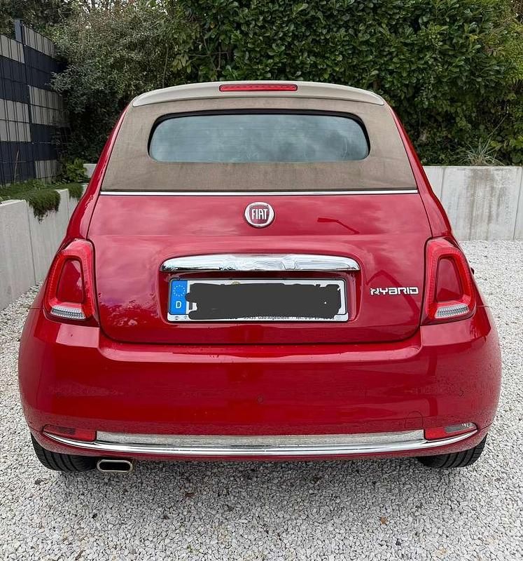Rot Gebraucht 2021 Fiat 500C Dolcevita Cabrio | 12.900 € (Fairer Preis) - Bild 1/4