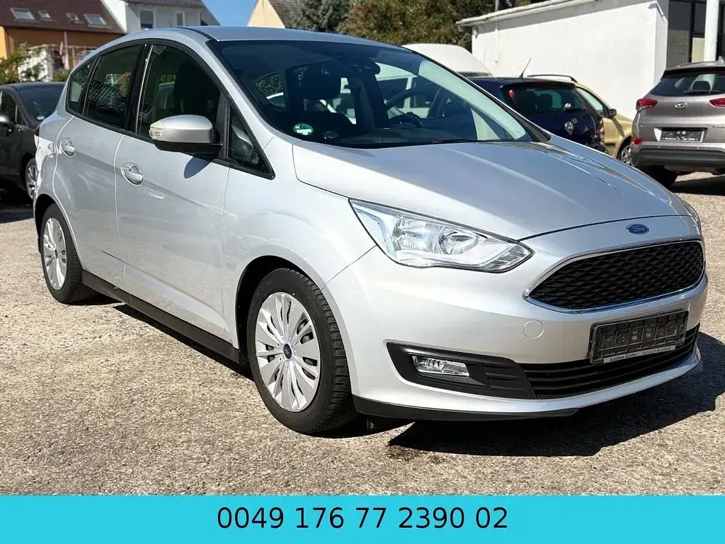 Gebraucht Ford C-MAX Trend 125 PS (91 kW) 2017 Grau Van / Kleinbus