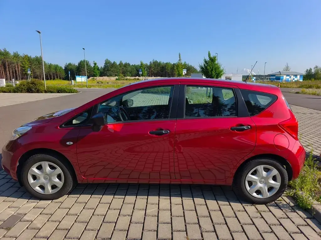 Gebraucht Nissan Note 80 PS (58 kW) 2014 Rot Kleinwagen
