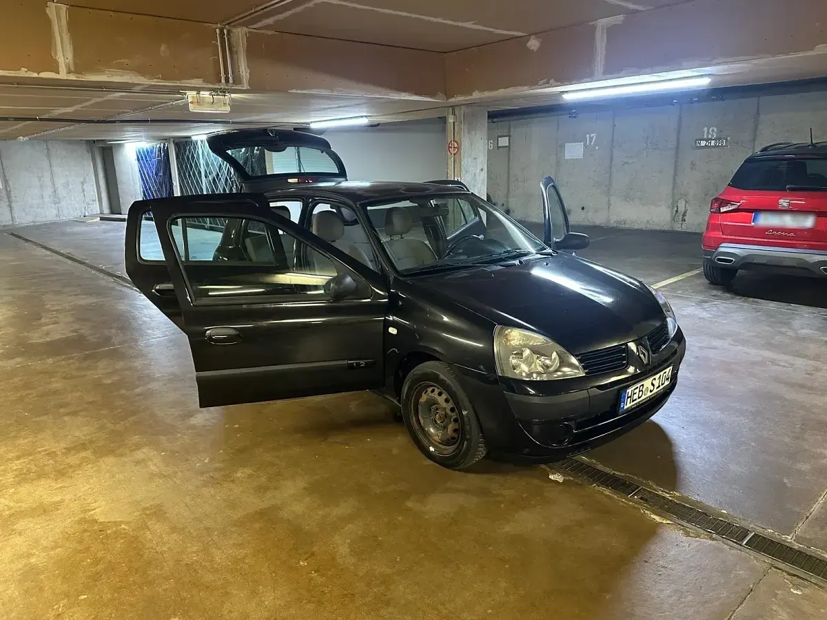 Gebraucht Renault Clio Campus 59 PS (43 kW) 2005 Schwarz Kleinwagen