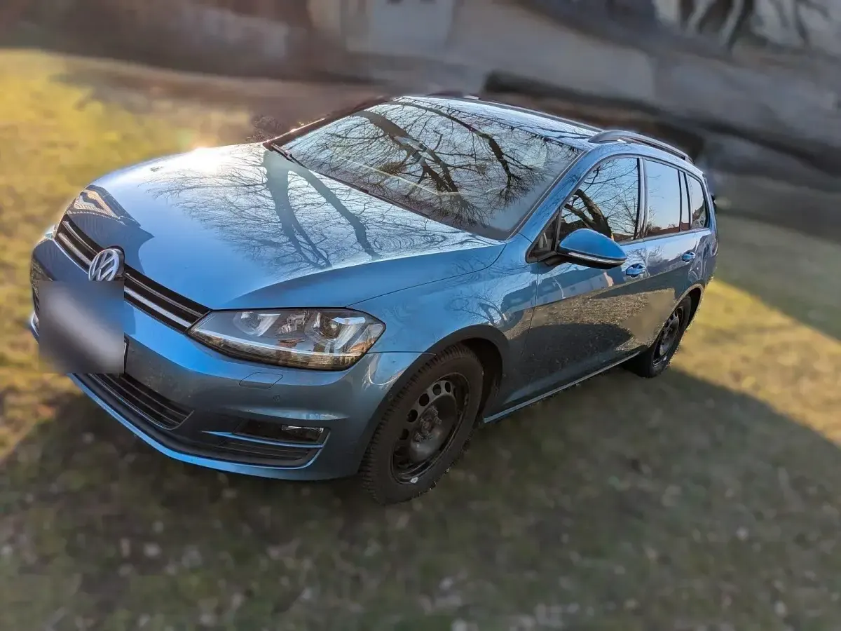 Gebraucht VW Golf VII 110 PS (80 kW) 2016 Blau Kombi