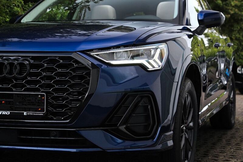 Blau Gebraucht 2020 Audi Q3 S-Line SUV | 29.990 € (Superpreis) - Bild 1/4