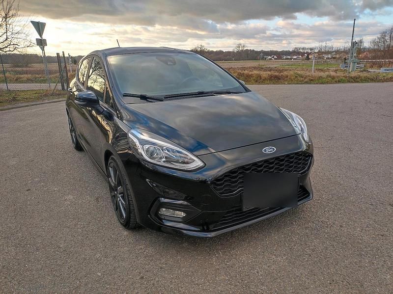 Schwarz Gebraucht 2018 Ford Fiesta ST-Line Kleinwagen | 9.999 € (Guter Preis) - Bild 1/4