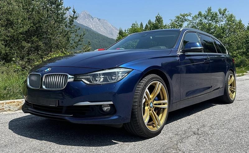 Blau Gebraucht 2019 BMW 335 M Performance Kombi | 31.500 € (Fairer Preis) - Bild 1/4