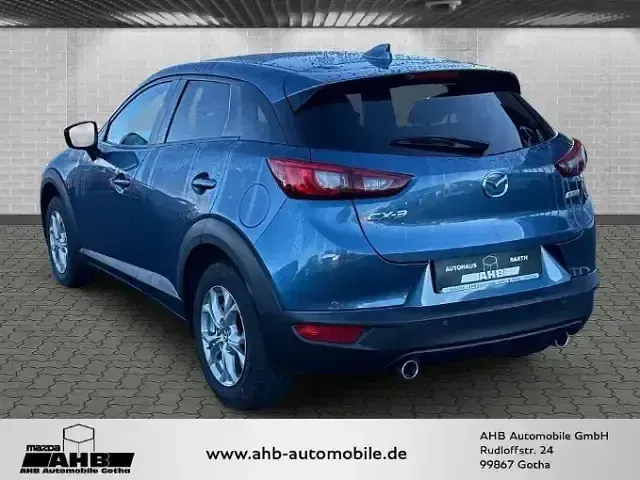 Gebraucht Mazda CX-3 Exclusive-Line 105 PS (77 kW) 2018 Blau SUV