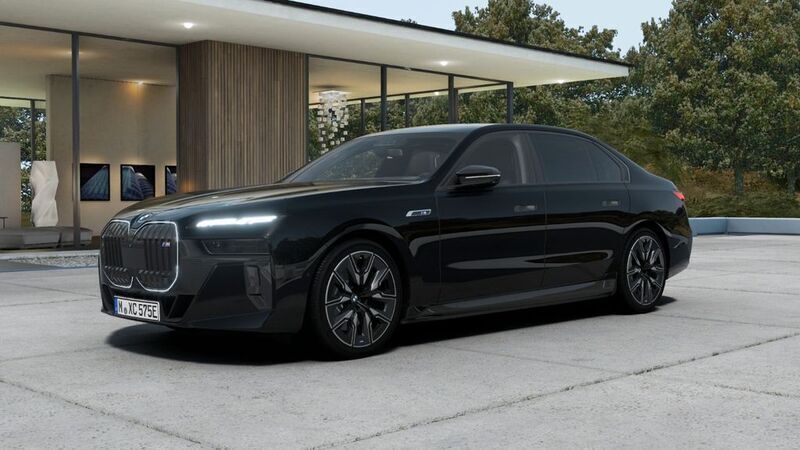 Saphirschwarz metallic Gebraucht 2025 BMW i7 Performance Limousine | 157.399 € - Bild 1/4