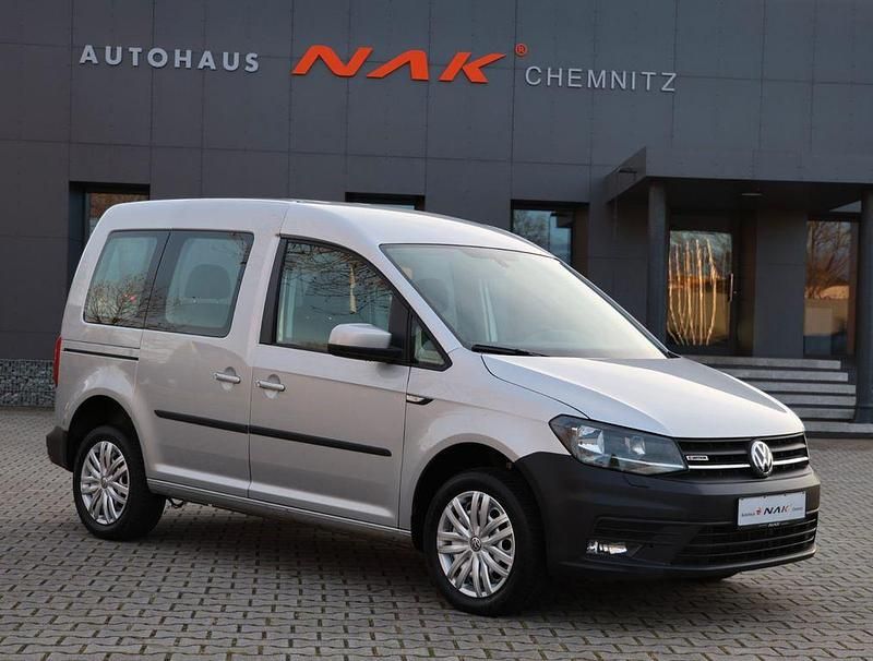 Gebraucht VW Caddy 122 PS (89 kW) 2020 Silber Van / Kleinbus