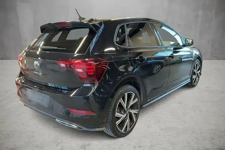 Gebraucht VW Polo R-line 110 PS (80 kW) 2022 Schwarz Kleinwagen