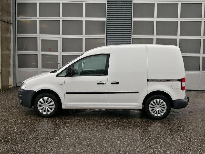 Gebraucht VW Caddy 75 PS (55 kW) 2010 Weiss Van / Kleinbus