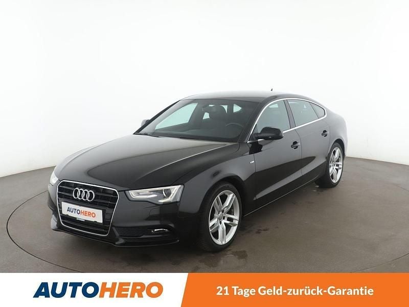 Schwarz Gebraucht 2017 Audi A5 Sportback S-Line Kleinwagen | 19.500 € (Superpreis) - Bild 1/3