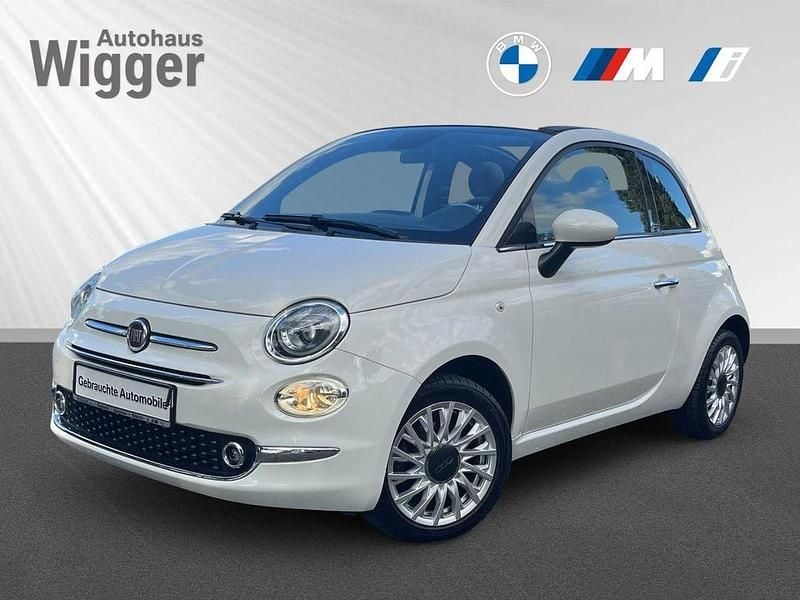 Weiss Gebraucht 2021 Fiat 500C Star Cabrio | 11.400 € (Guter Preis) - Bild 1/4
