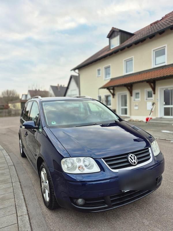 Blau Gebraucht 2004 VW Touran Van / Kleinbus | 3.600 € (Teuer) - Bild 1/4