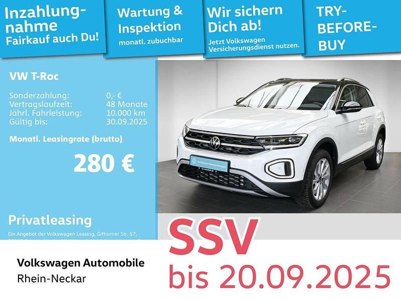 Weiß Gebraucht 2024 VW T-Roc Style SUV | 27.992 € (Guter Preis) - Bild 1/2