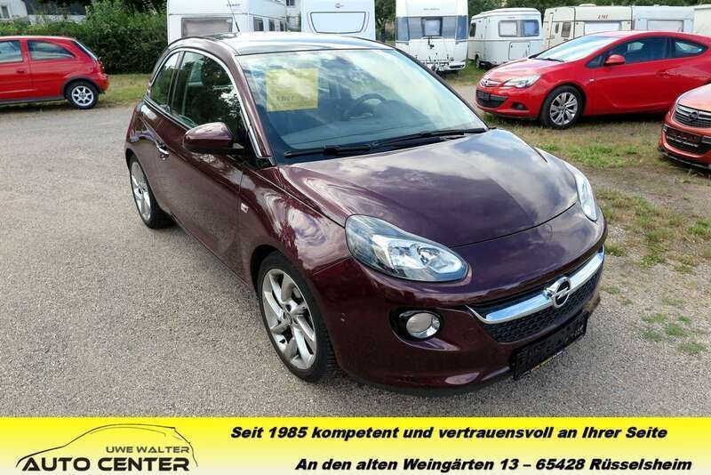 Rot Gebraucht 2014 Opel Adam Glam Kleinwagen | 8.390 € (Fairer Preis) - Bild 1/4