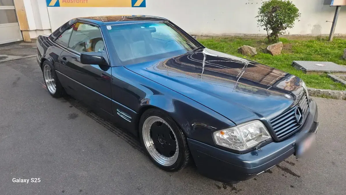 Gebraucht Mercedes SL500 320 PS (235 kW) 1996 Schwarz Cabrio