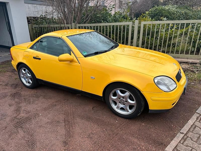 Gebraucht Mercedes SLK230 1997 Gelb Cabrio