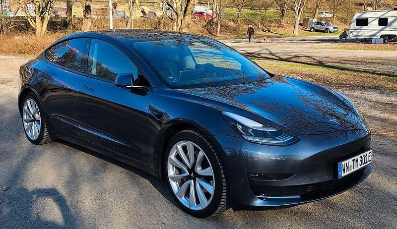 Gebraucht Tesla Model 3 Long Range AWD 366 kW (498 PS) 2020 Silber Limousine