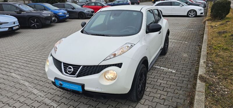 Weiß Gebraucht 2013 Nissan Juke Visia SUV | 8.500 € (Etwas zu teuer) - Bild 1/4