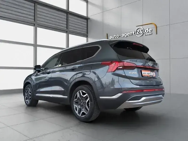 Gebraucht Hyundai Santa Fe Prime 265 PS (194 kW) 2021 Rain forest grau metallic SUV