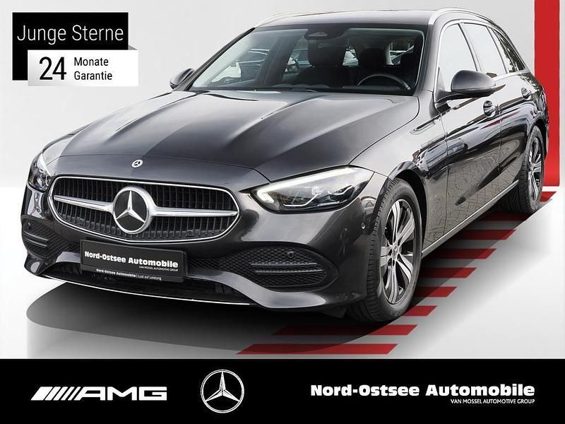 Metalliclack graphitgrau Gebraucht 2023 Mercedes C220 Avantgarde Kombi | 27.490 € (Guter Preis) - Bild 1/4