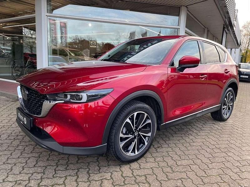 Gebraucht Mazda CX-5 Exclusive-Line 194 PS (142 kW) 2023 Soul red crystal SUV