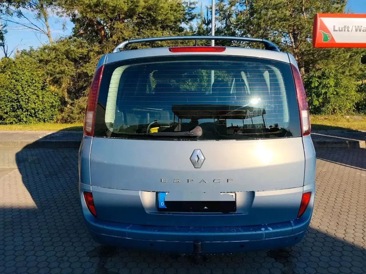 Gebraucht Renault Espace Dynamique 150 PS (110 kW) 2006 Blau Van / Kleinbus
