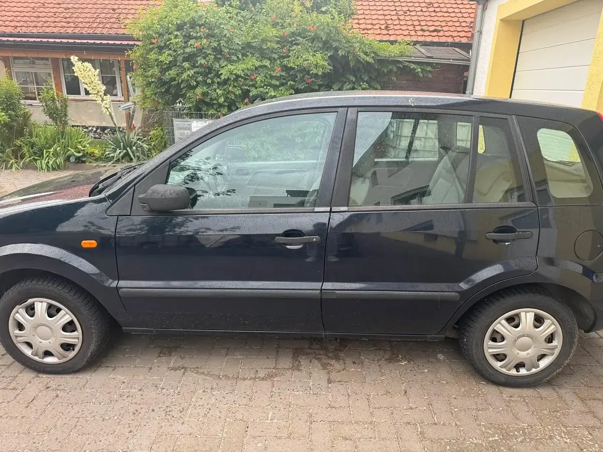 Gebraucht Ford Fusion 80 PS (58 kW) 2004 Blau Kleinwagen