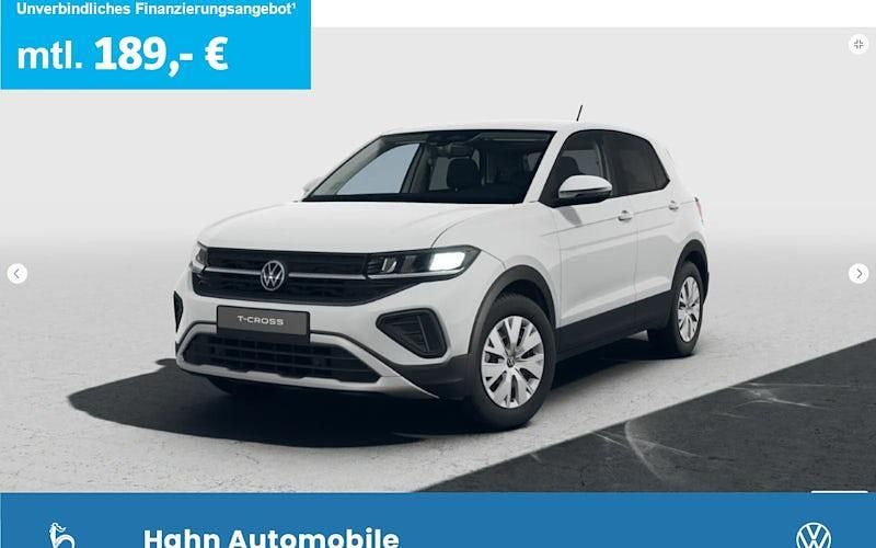 Neu VW T-Cross 95 PS (69 kW) 2026 Weiß SUV