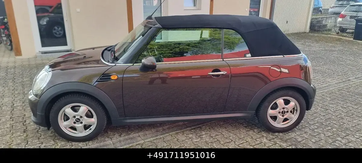 Käytetty Mini Cooper Cabriolet 122 HP (89 kW) 2011 Ruskea Avoauto