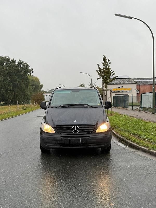 Schwarz Gebraucht 2008 Mercedes Vito Van / Kleinbus | 2.100 € (Superpreis) - Bild 1/4