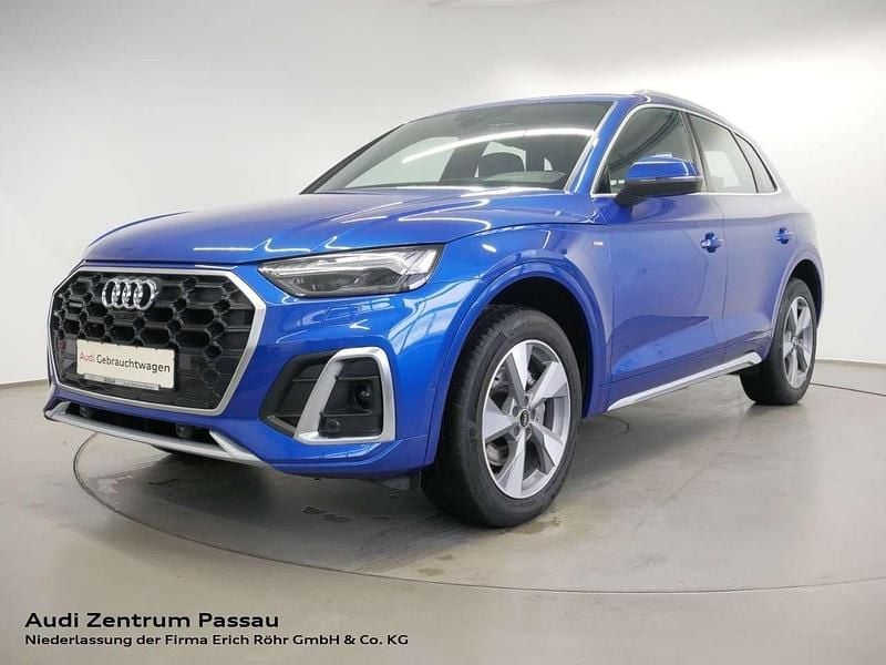 Gebraucht Audi Q5 S-Line 204 PS (150 kW) 2022 Sepangblau perleffekt SUV