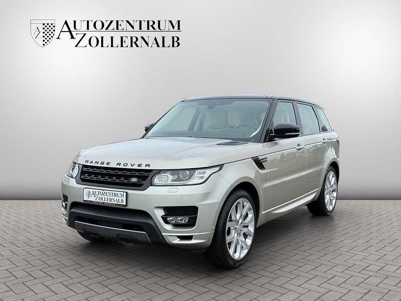 Gold Gebraucht 2017 Land Rover Range Rover Sport Autobiography Dynamic SUV | 43.990 € (Etwas zu teuer) - Bild 1/4