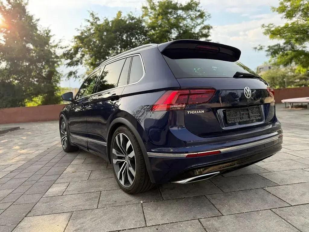 Gebraucht VW Tiguan R-line 239 PS (175 kW) 2018 Blau SUV