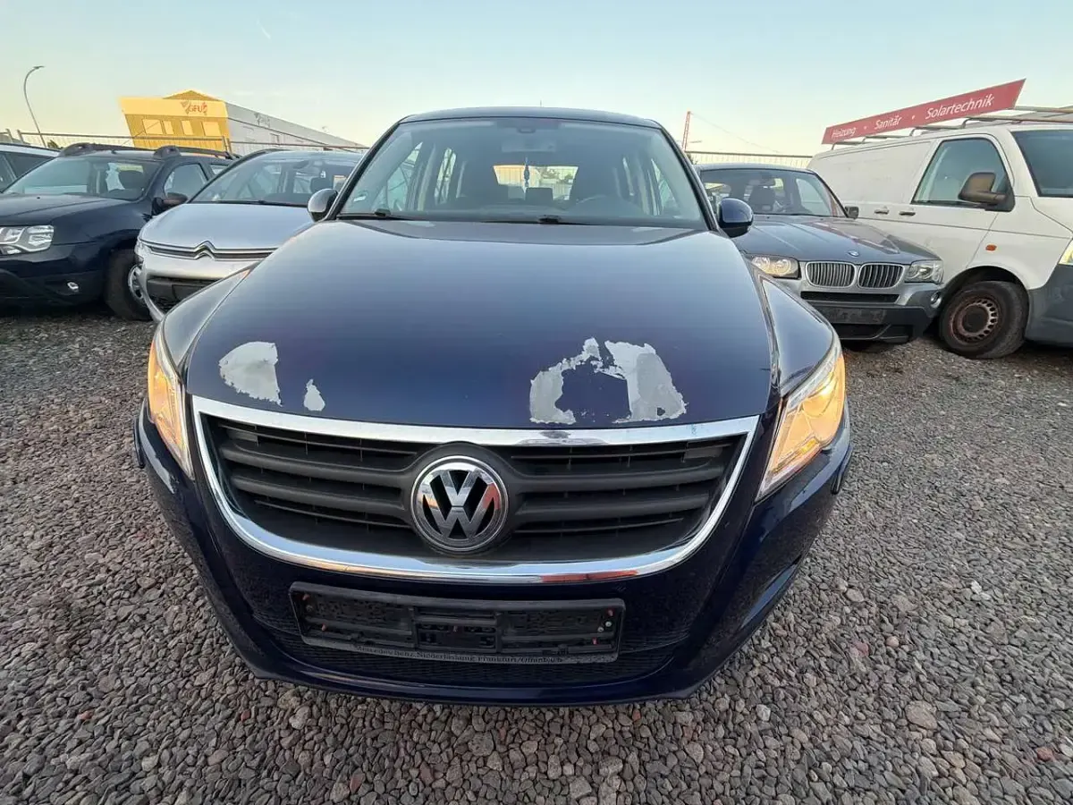 Gebraucht VW Tiguan Trendline 150 PS (110 kW) 2008 Shadow blue metallic SUV