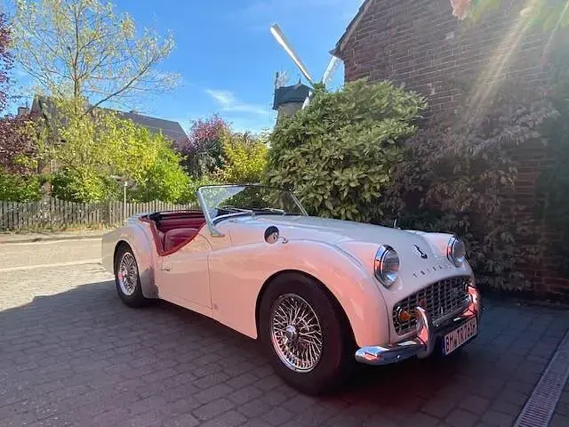 Gebraucht Triumph TR3 100 PS (73 kW) 1961 Weiß Cabrio