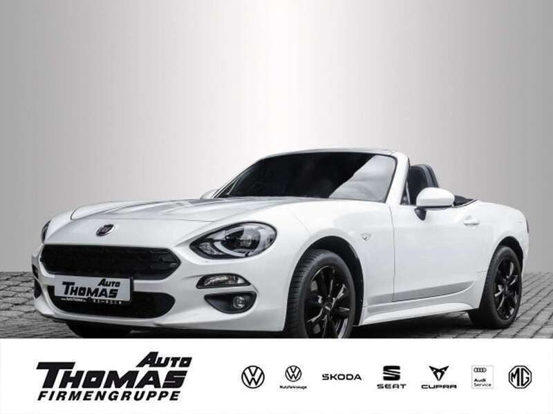 Weiß Gebraucht 2019 Fiat 124 Spider Lusso Cabrio | 19.799 € (Fairer Preis) - Bild 1/3