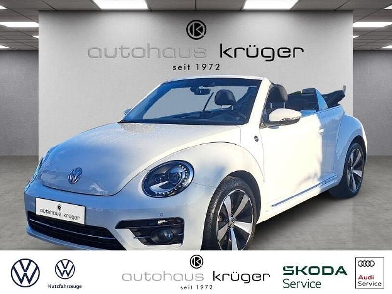Weiss Gebraucht 2017 VW Beetle Sound Cabrio | 22.450 € (Teuer) - Bild 1/4