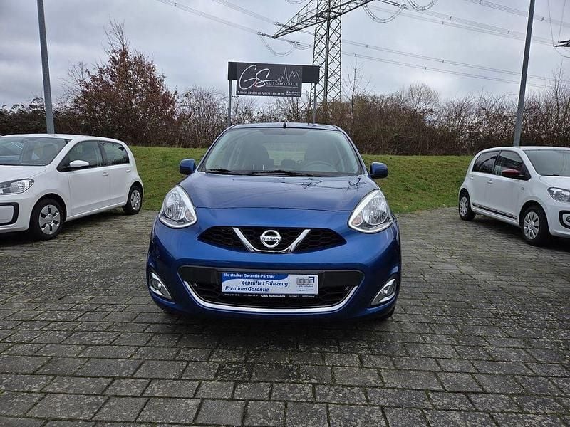Gebraucht Nissan Micra Acenta 80 PS (58 kW) 2016 Blau Kleinwagen
