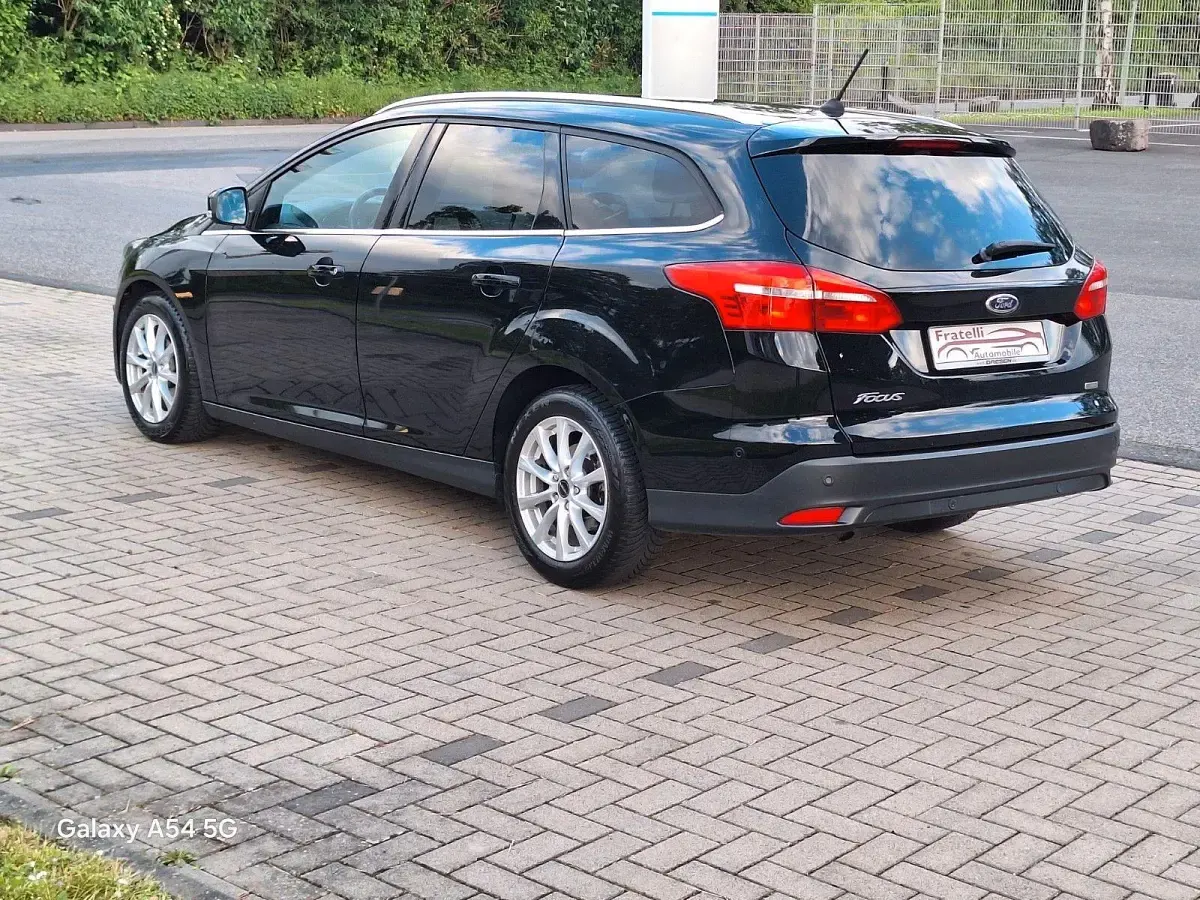 Brugt Ford Focus Titanium 125 HK (91 kW) 2018 Sort Stationcar